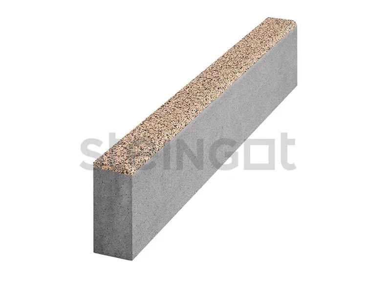 бордюр тротуарный steingot бр 100.20.8 stone mix карамелло