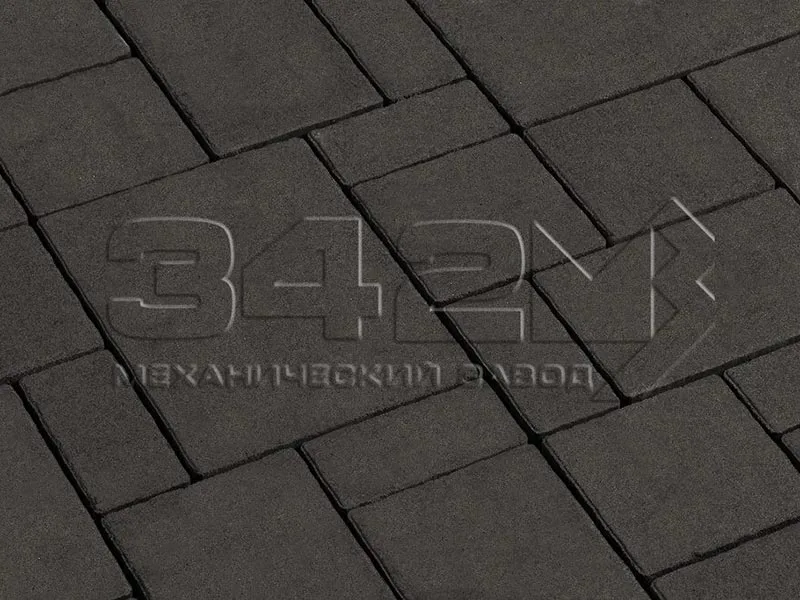 тротуарная плитка 342 мз бавария черный