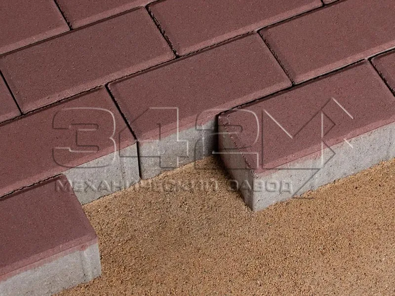 тротуарная плитка брусчатка красный картинка 2