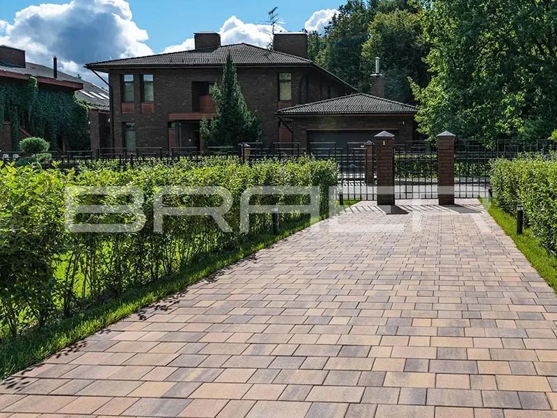 тротуарная плитка старый город венусбергер color mix прайд 40мм картинка 5