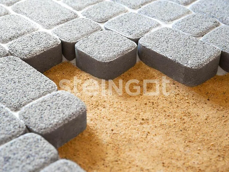 тротуарная плитка классика stone mix бианко неро 60мм картинка 3